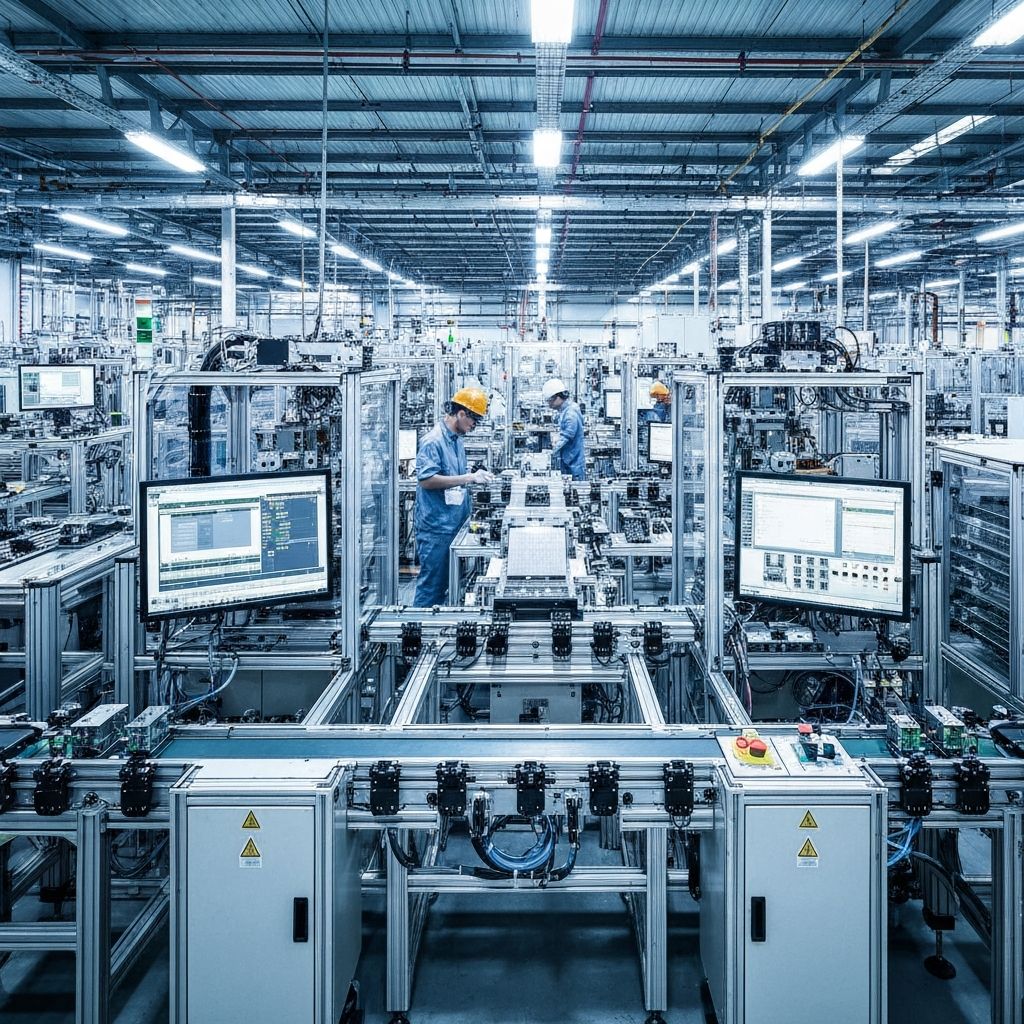 Industrial background